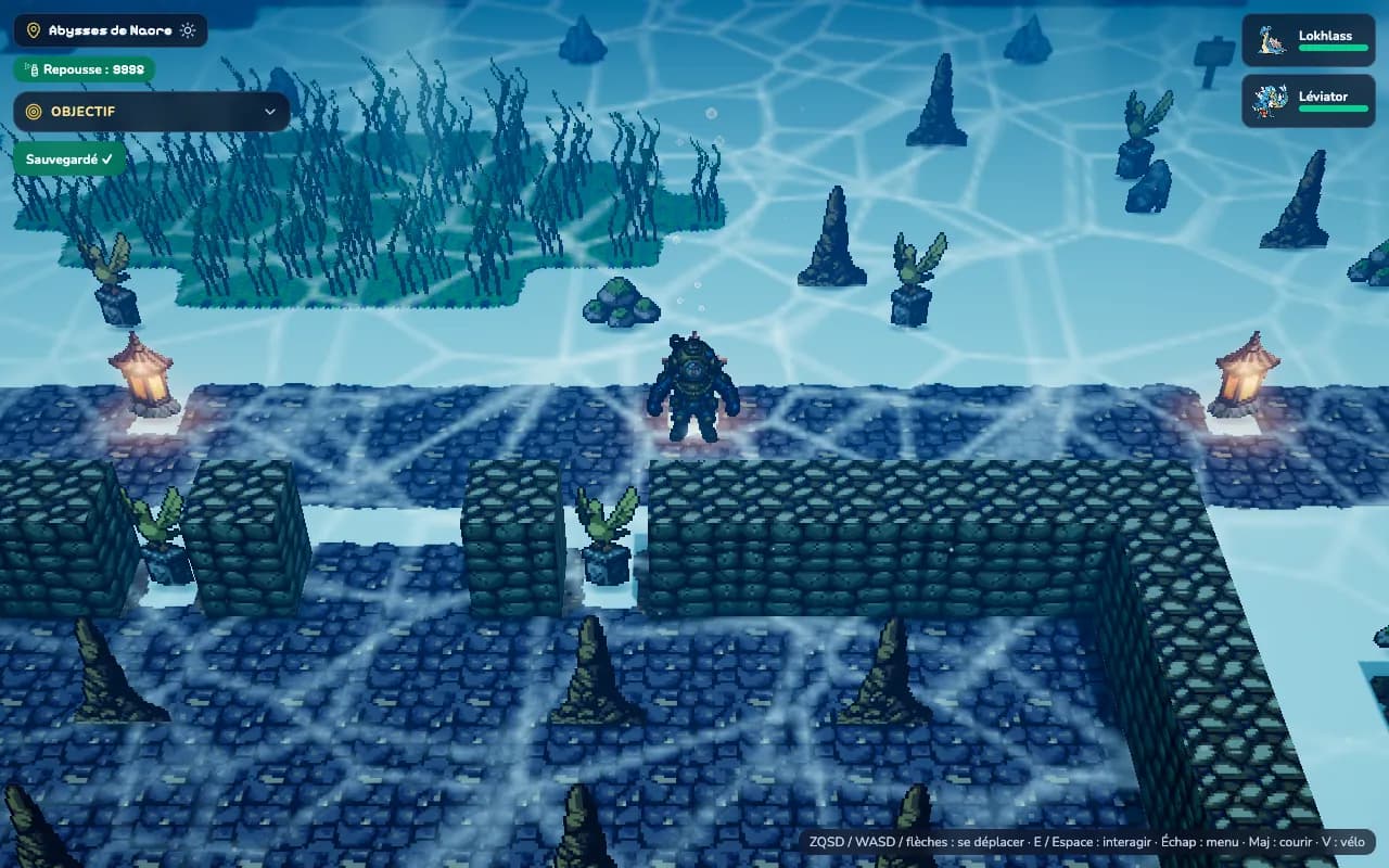 Abysses de Nacre : capture du jeu