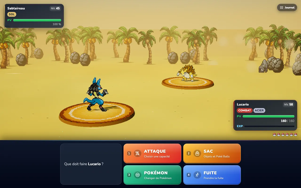 Tempête de sable : capture du jeu