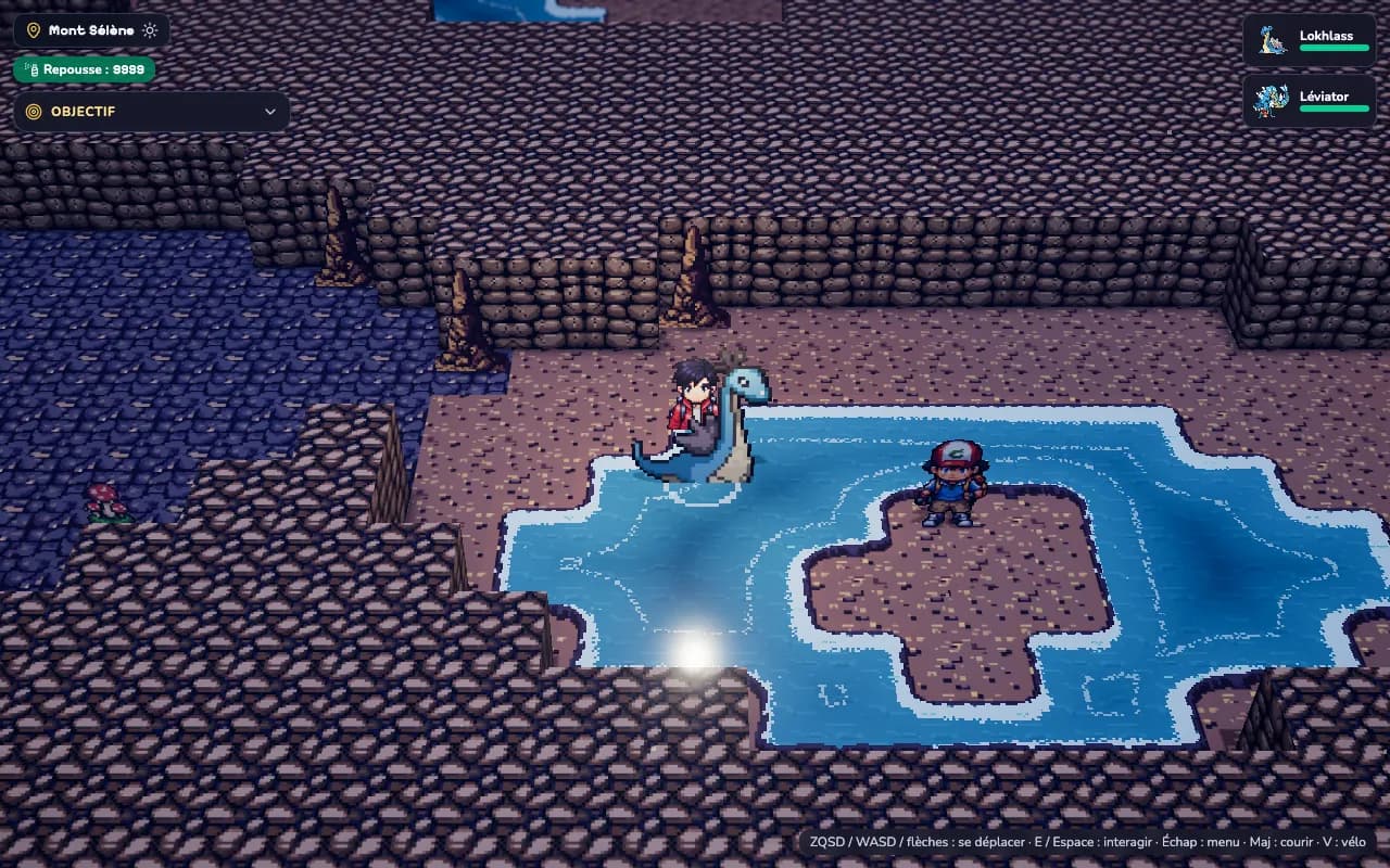 Mont Sélène : capture du jeu
